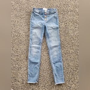 Girls Abercrombie Jeans 11/12 slim